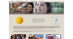 Desktop Screenshot of centerforspeechandlearning.com