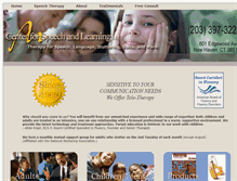 Tablet Screenshot of centerforspeechandlearning.com